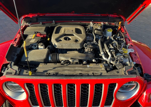 Jeep Wrangler cena 228780 przebieg: 41000, rok produkcji 2021 z Iława małe 191